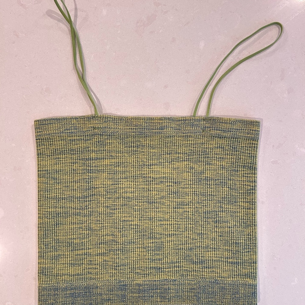 Urban Outfitters BDG Green and Blue Knit Tank Top